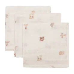 Jollein Hydrofiel Washandje - 31x31 cm - 3 Stuks