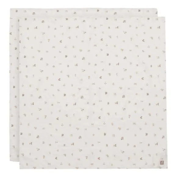 Jollein Hydrofiele Doek - Large - 115x115 cm - 2 Stuks