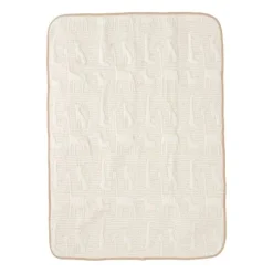 Jollein Jungle Jambo Ledikantdeken - 100 x 150 cm - Biscuit / Oatmeal
