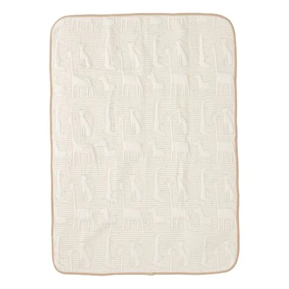 Jollein Jungle Jambo Ledikantdeken - 100 x 150 cm - Biscuit / Oatmeal