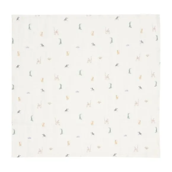 Jollein Jungle Jambo Small Multidoek - 3 Pack - 70 x 70 cm - Hydrofiel