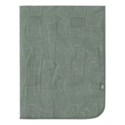 Jollein Jungle Jambo Wiegdeken - 75 x 100 cm - Biscuit / Oatmeal