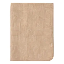 Jollein Jungle Jambo Wiegdeken - 75 x 100 cm - Biscuit / Oatmeal