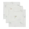 Jollein Lovely Birds Hydrofiel Monddoekje - 3 Pack - 31 x 31 cm