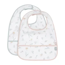 Jollein Lovely Birds Slab Waterproof - 2 Pack