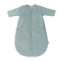 Jollein Slaapzak Winter Met Afritsbare Mouw Rond - 90 cm - Rib - Sea Green