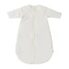 Jollein Slaapzak Winter Met Afritsbare Mouw Rond - 70 cm - Rib - Ivory