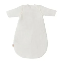 Jollein Slaapzak Winter Met Afritsbare Mouw Rond - 70 cm - Rib - Ivory