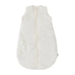 Jollein Slaapzak Winter Met Afritsbare Mouw Rond - 70 cm - Rib - Ivory