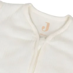 Jollein Slaapzak Winter Met Afritsbare Mouw Rond - 70 cm - Rib - Ivory