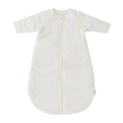 Jollein Slaapzak Winter Met Afritsbare Mouw Rond - 70 cm - Rib - Ivory