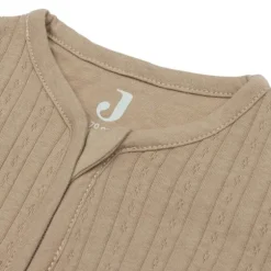 Jollein Slaapzak Zomer Met Afritsbare Mouw - 60 cm - Ajour Biscuit