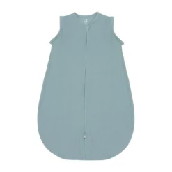 Jollein Slaapzak Zomer Met Afritsbare Mouw - 70 cm - Ajour Seagreen