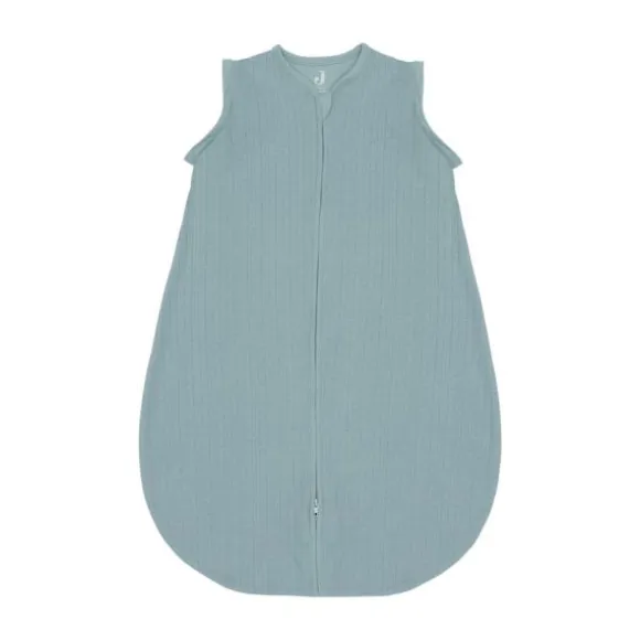 Jollein Slaapzak Zomer Met Afritsbare Mouw - 70 cm - Ajour Seagreen
