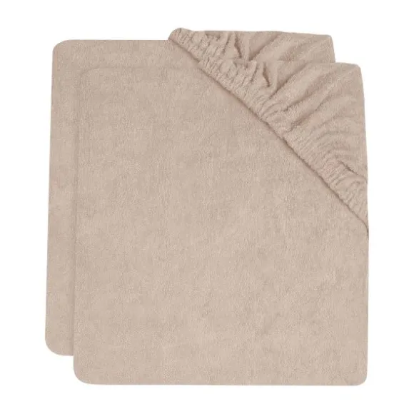 Jollein Terry Waskussenhoes - Badstof - 2 Stuks - Olive Green