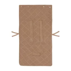 Jollein Voetenzak 3/5 Punts - Groep 0+ - Check Knit - Biscuit