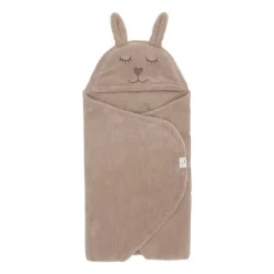 Jollein Wikkeldeken - Milky Coffee - Bunny Cloudy Rib