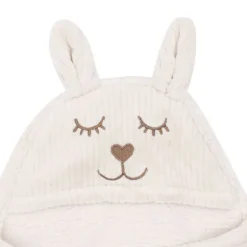 Jollein Wikkeldeken - Milky Coffee - Bunny Cloudy Rib
