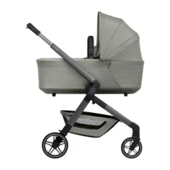 Joolz Hub 2 Kinderwagen 4-in-1 - Stone Grey | Maxi-Cosi Pebble 360 Pro 2 Autostoeltje | Maxi-Cosi FamilyFix 360 Pro