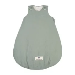 Julius Zöllner Muslin Babyslaapzak - Groen - Maat 62/68