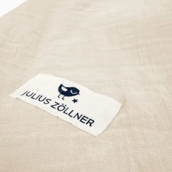 Julius Zöllner Muslin Voedingskussenhoes - Sand - 190 cm