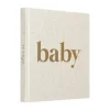 Kidooz Baby Mijn Eerste Jaar Boek Linnen Goudfolie
