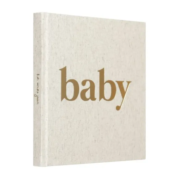 Kidooz Baby Mijn Eerste Jaar Boek Linnen Goudfolie