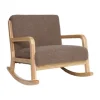 KidsDepot Kinder Schommelstoel - Aiden - Taupe