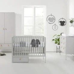 Kidsmill Amy Babybed 60 x 120 cm incl. Ladeblok