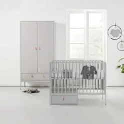 Kidsmill Amy Babybed 60 x 120 cm incl. Ladeblok