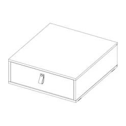 Kidsmill Amy Babybed Grijs 60 x 120 cm