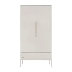 Kidsmill Amy Babykamer Oatmeal | Bed 60 x 120 cm + Commode Breed