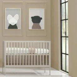 Kidsmill Amy Babykamer Oatmeal | Bed 60 x 120 cm + Commode Breed