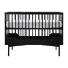 Kidsmill Boutique Babybed Zwart Mat 60 x 120 cm