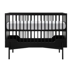 Kidsmill Boutique Babybed Zwart Mat 60 x 120 cm
