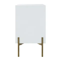Kidsmill Boutique Babykamer Wit / Brass | Bed 60 x 120 cm + Commode