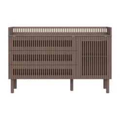 Kidsmill Dai Commode XL Uitbreiding - Design Kuif - Walnoot