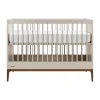 Kidsmill Intense Babykamer Oatmeal/Walnoot | Ledikant 60 x 120 cm + Commode