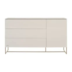 Kidsmill Intense II Commode XL - Oatmeal / Patinated Brass