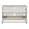 Kidsmill Intense II Babybed Mat Oatmeal - Zwart - 60 x 120 cm