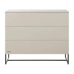 Kidsmill Intense II Babybed Mat Oatmeal - Zwart - 60 x 120 cm