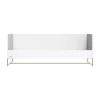 Kidsmill Intense II Bedbank 90 x 200 - Wit / Patinated Brass