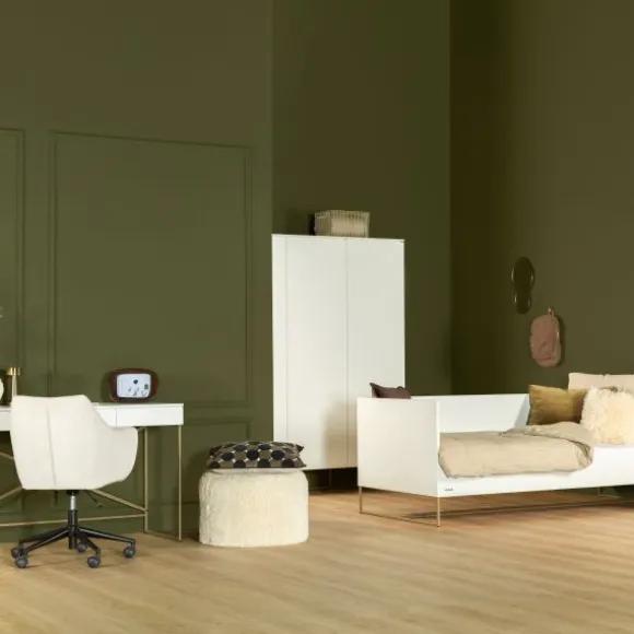 Kidsmill Intense II Bureau - Wit / Patinated Brass