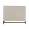 Kidsmill Intense II Commode 3L Mat Oatmeal - Zwart - Warm Sand