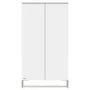 Kidsmill Intense II Kast 2-Deurs - Wit / Patinated Brass