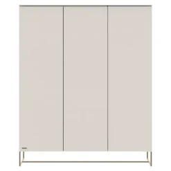 Kidsmill Intense II Ledikant 60 x 120 - Oatmeal / Patinated Brass
