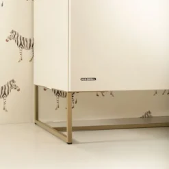 Kidsmill Intense II Ledikant 60 x 120 - Oatmeal / Patinated Brass