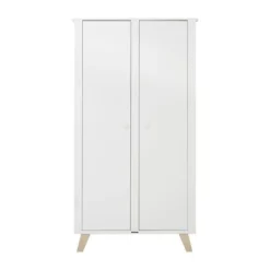 Kidsmill Lars Babykamer Wit / Naturel | Bed 60 x 120 cm + Commode