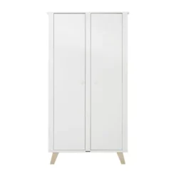 Kidsmill Lars Babykamer Wit / Naturel | Bed 60 x 120 cm + Commode