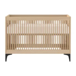 Kidsmill Levi Ledikant 60 x 120 cm - Incl. Rechte Poot - Naturel Eiken